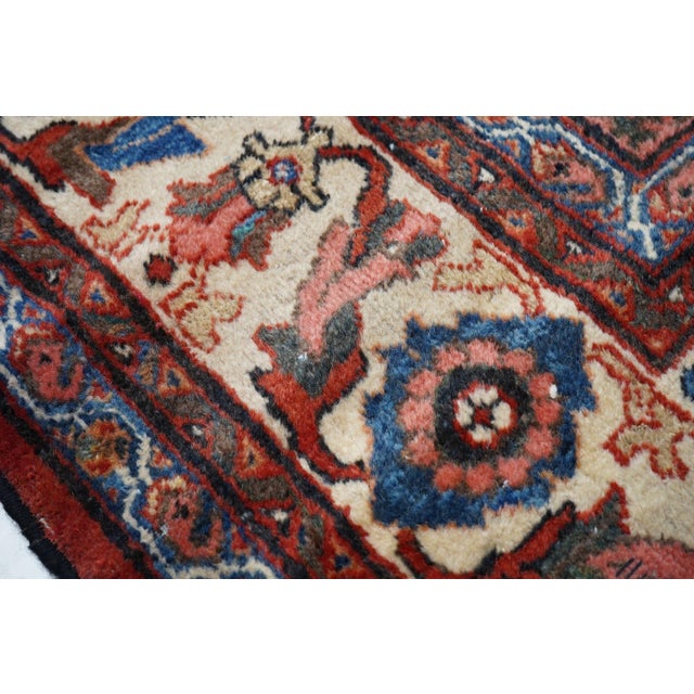 Traditional Fine Antique Persian Sultanabad Mahal Rug 10'3'' X 16'10'' For Sale - Image 3 of 10