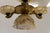 Metal Art Nouveau Danish Chandelier with Marbled Opaline Shades, 1920s For Sale - Image 7 of 18