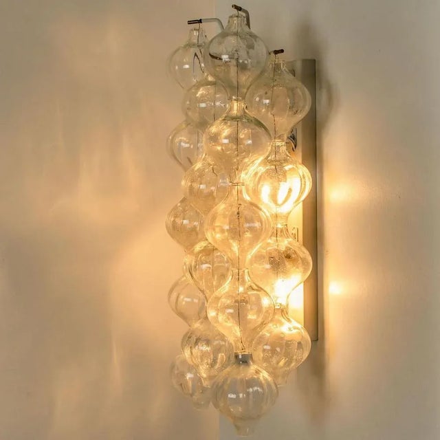 Large Vintage Tulipan Wall Lamp by J.T. Kalmar, 1960 For Sale - Image 11 of 18