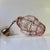 Mid-Century Modern Pink Raspberry Pendant Lamp in Cage Murano Glass from Seguso, 1950s For Sale - Image 3 of 12