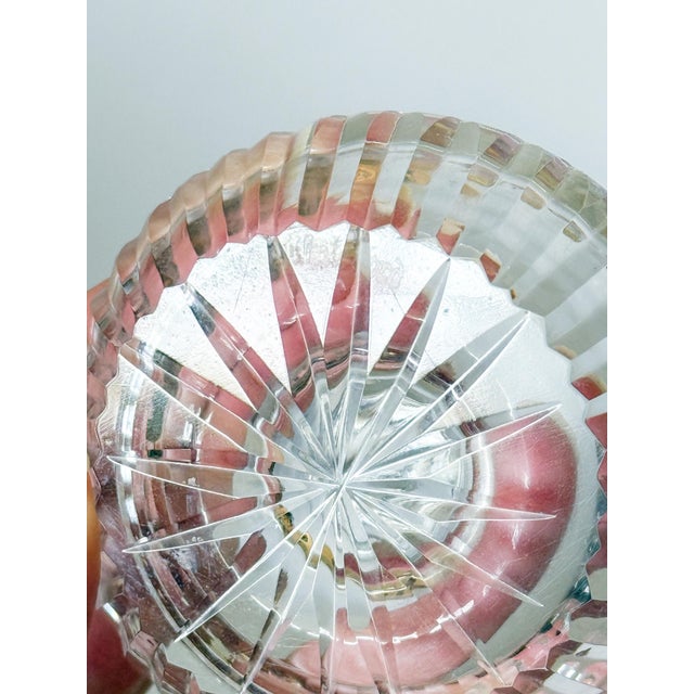 Transparent Vintage Waterford Ireland Crystal Ring Holder Jewelry Tray For Sale - Image 8 of 9