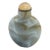 Vintage Glass Snuff Bottle Imitating Banded Agate For Sale