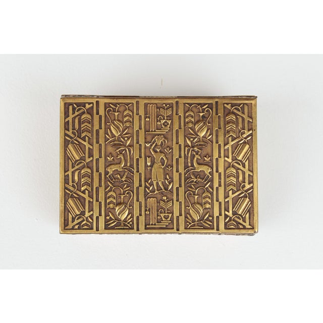 Art Deco Lidded Box by Eugen Schwemmle for Erhart Söhne, 1930s For Sale - Image 12 of 12