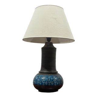 Table Lamp attributed to Aldo Londi for Bitossi Ceramiche, 1970s For Sale