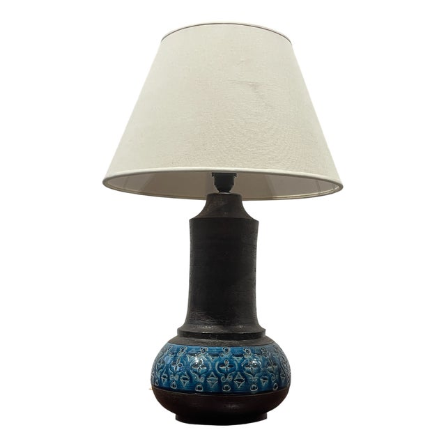 Table Lamp attributed to Aldo Londi for Bitossi Ceramiche, 1970s For Sale