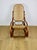Rocking chair on runners, original light brown, 1970s - perfect like new. Brown rocking chair, 1970s. Original and in...