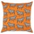 Contemporary Schumacher Faubourg 22" Pillow in Orange For Sale - Image 3 of 3