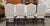 French 1920s Set of Eight Os De Mouton French Walnut Chairs For Sale - Image 3 of 11