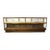 12-Foot Oak & Glass Country Store Display Cabinet C1900 For Sale