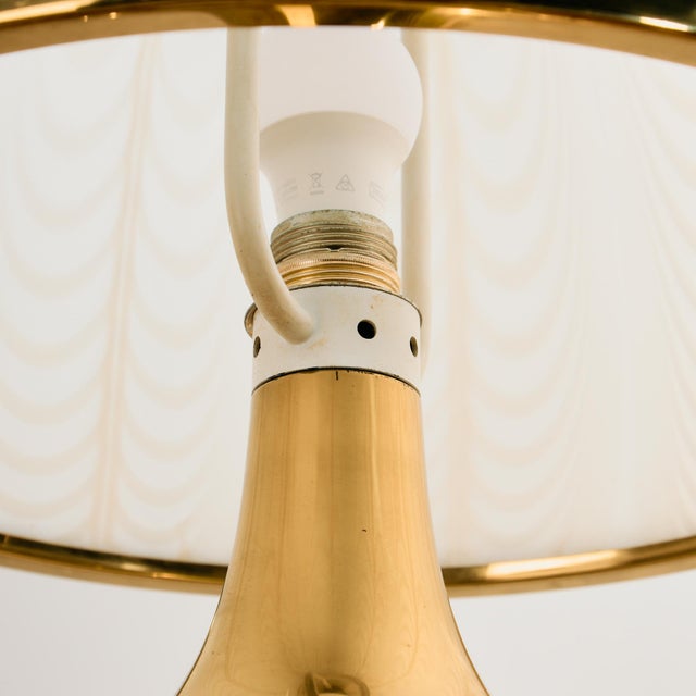 Beige Table Lamp by F. Fabbian for Mazzega, 1970s, Set of 2 For Sale - Image 8 of 15