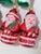 Vintage Glass Santa & Christmas Caroler Ornaments – Set of 7 For Sale - Image 4 of 12