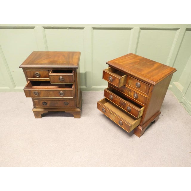 Vintage Walnut Chest of Drawers, 1960 For Sale - Image 6 of 8