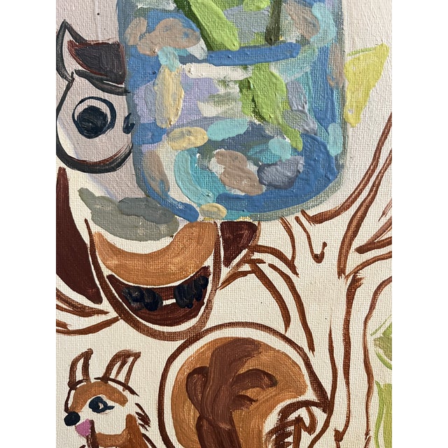 2020s My Baby's Blanket, Original Oil Painting by Molly Mansfield For Sale - Image 5 of 5