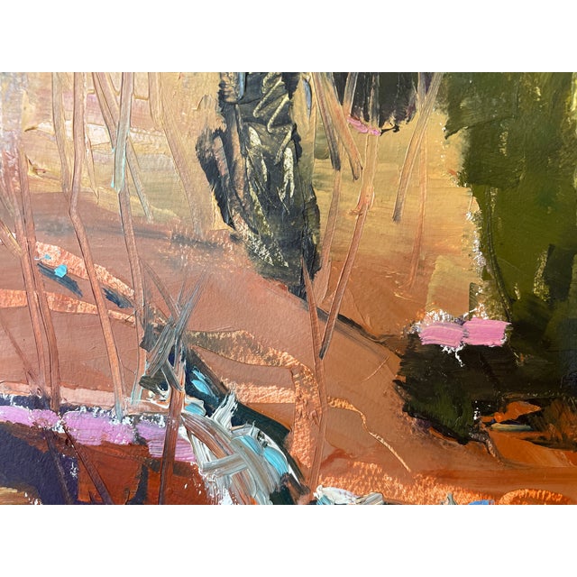 Oil Painting- “Sedona” Original Oil on Fabriano Paper The support surface is heavy watercolor paper that was gessoed for...