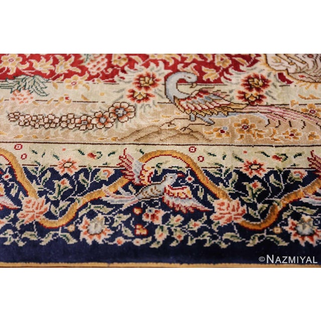 Breathtaking Animal Motif Modern Chinese Silk Rug, Rug Origin: China, The Rug Weaving Date: New / Modern Rug – This...
