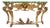 18th Century Italian Rococo Carved Giltwood Console Table For Sale