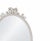 This exquisite French wall mirror features a classic oval silhouette, meticulously handcrafted and adorned with a delicate...