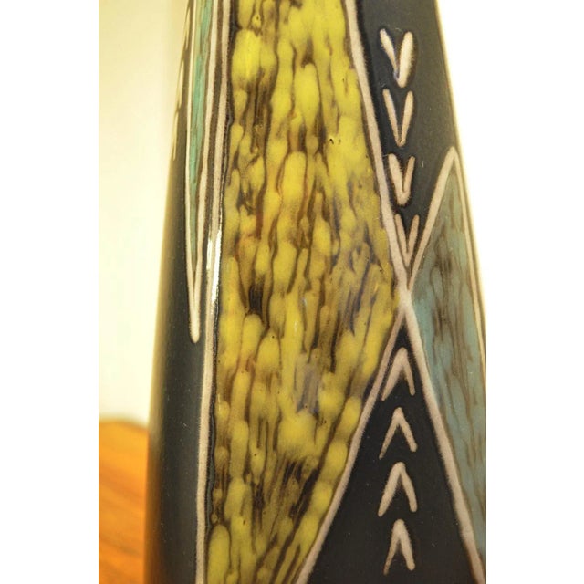 1960s Large Ceramic Table Lamp by Svend Aage Jensen for Søholm, 1950s For Sale - Image 5 of 9