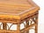 Modern Hexagonal Bent Bamboo Side Table For Sale - Image 4 of 6