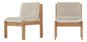 Set of Vintage Low Chairs by Andre Sornay, 1960