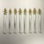 Bimini Glass Mid 20th Century Vintage Blown Glass Christmas Tree Swizzle Sticks - Set of 8 For Sale - Image 4 of 7
