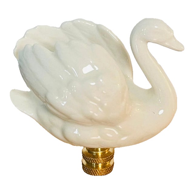Vintage Goebel Porcelain Sean Lamp Finial For Sale
