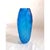 1980s Blue Mid Century Modern Murano Glass Vase, Italy 1980s For Sale - Image 5 of 9