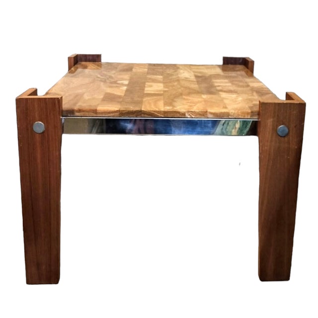 1970s Coffee Table with Stone Top, 1960s For Sale - Image 5 of 5