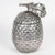 Ice bucket 1950-1960 design. Silver-plated metal ice bucket, signed, 20th century, 1950-1960 design. H: 23cm, D: 15cm
