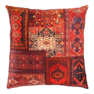 Pasargad DC Traditional Velvet Pillow For Sale