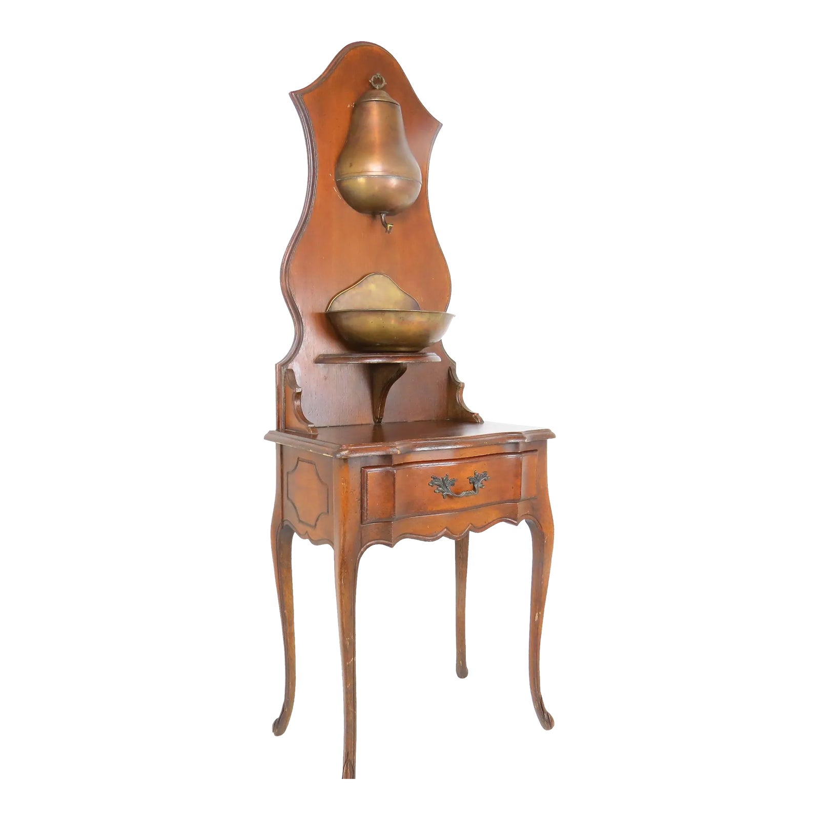 Vintage 1970s Meldan Furniture French Provincial Inspired Copper