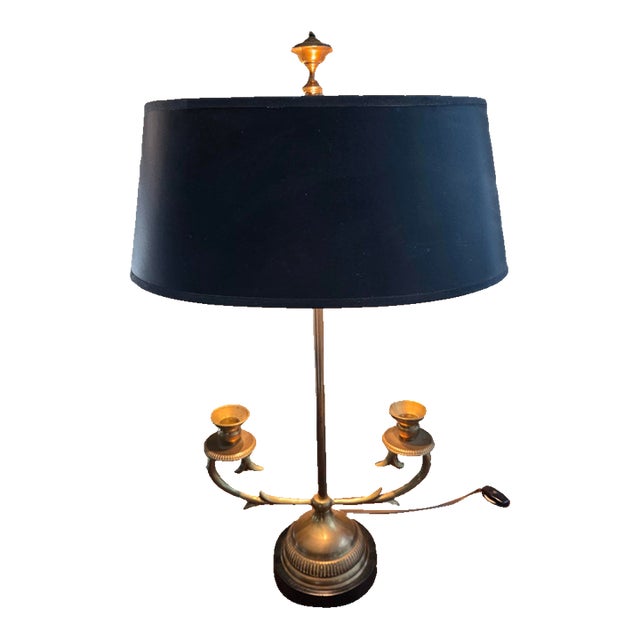 Vintage Chapman Brass Bouillotte Lamp For Sale