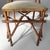 Italian Art Deco Chairs in Fabric and Bamboo, 1930s, Set of 2 For Sale - Image 12 of 17