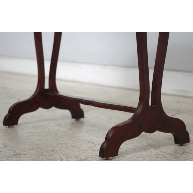 Antique 19th Century French Kidney Tiered Occasional Table For Sale - Image 10 of 13