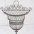 Black French 19th Century Wire Wall Basket For Sale - Image 8 of 10