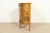 Imperial Furniture Regency Chinoiserie Gold Lacquered Hand Painted Demilune Console or Bar Cabinet, Circa 1940s For Sale - Image 12 of 14