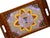 1950s Mid-Century Modern Inlaid Wood and Butterfly Wing Tray, Brazil, 1950s For Sale - Image 5 of 12