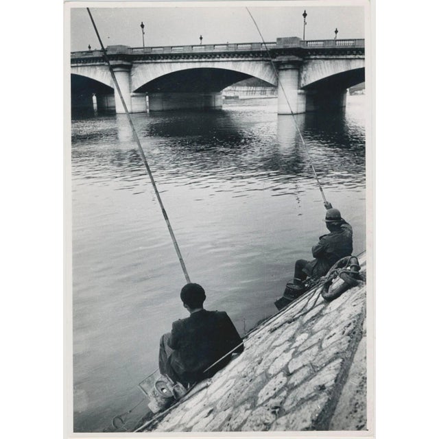 Fishermen, 1950s, Black and White Photograph For Sale