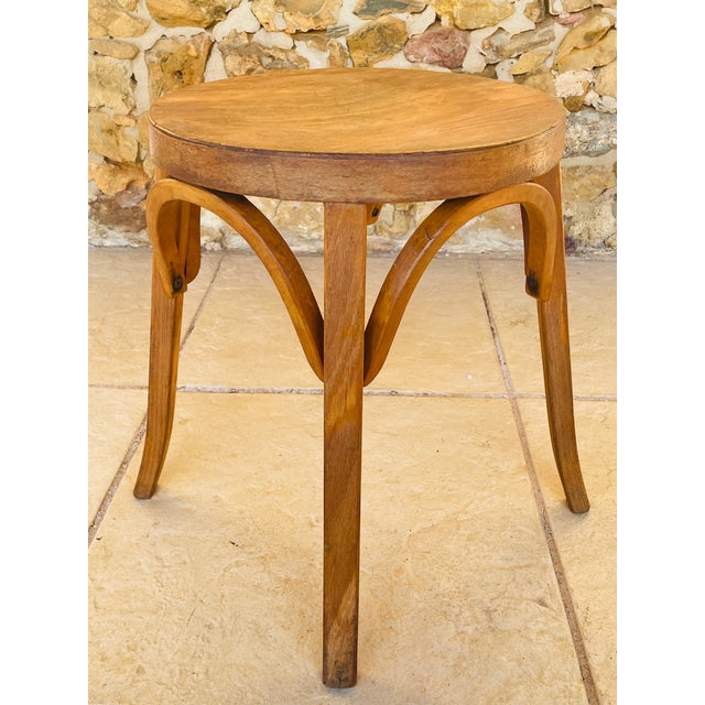 Vintage Model 92 Stool from Baumann, 1950s For Sale - Image 17 of 18