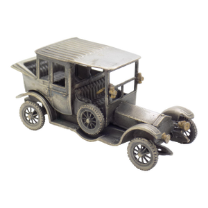 Vintage Italian Genuine Silver Rolls-Royce 1912 Car Rare Large Figurine 60s/70s