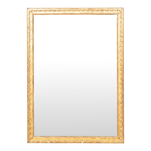 Louis XVI Giltwood Mirror For Sale