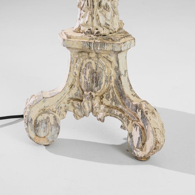 1800s French Wooden Floor Lamp For Sale - Image 12 of 18