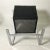 Pair of Mies Van Der Rohe Brno Style Flat Bar Chair in Black Leather, 1990s For Sale - Image 4 of 8