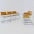 Set of 6 mid-century bauhaus b34 cantilever chairs by mart stam for fasem, tan saddle leather & chrome, 1980s italy a...