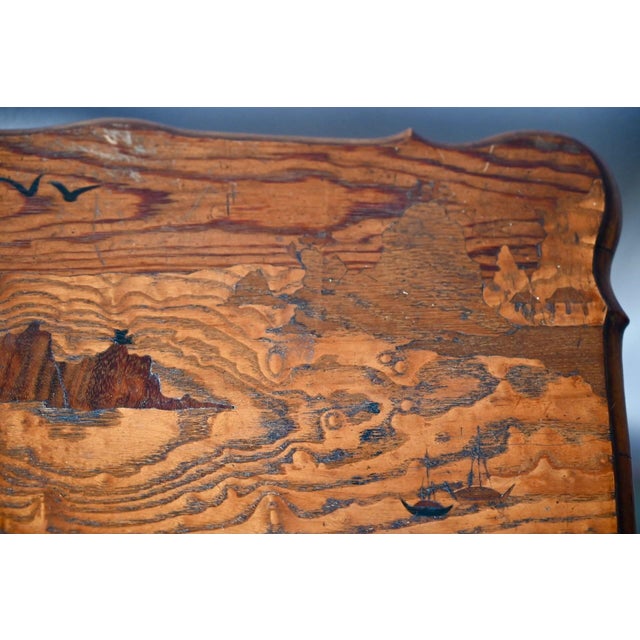 Vintage Wooden Serving Table, 1920s For Sale - Image 12 of 14