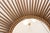 1960s Brass Sunburst Mirror by Chaty Villauris For Sale - Image 4 of 6