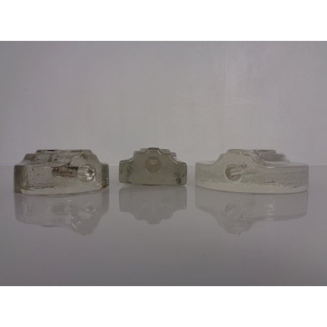 Pop Art Glass Vases by H. Düsterhaus for Walther-Glas, Germany, 1960s, Set of 3 For Sale - Image 10 of 11