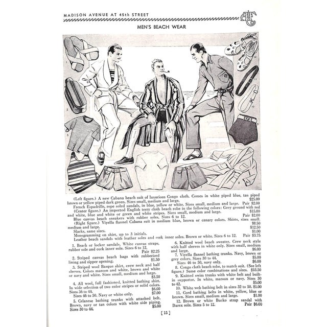 1930s Abercrombie & Fitch Company Play Hours 1936 For Sale - Image 5 of 15