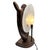 1990s Art Deco Style Nude Flapper Lamp by Crosa for Widdop Bingham & Co LTD For Sale In Los Angeles - Image 6 of 11