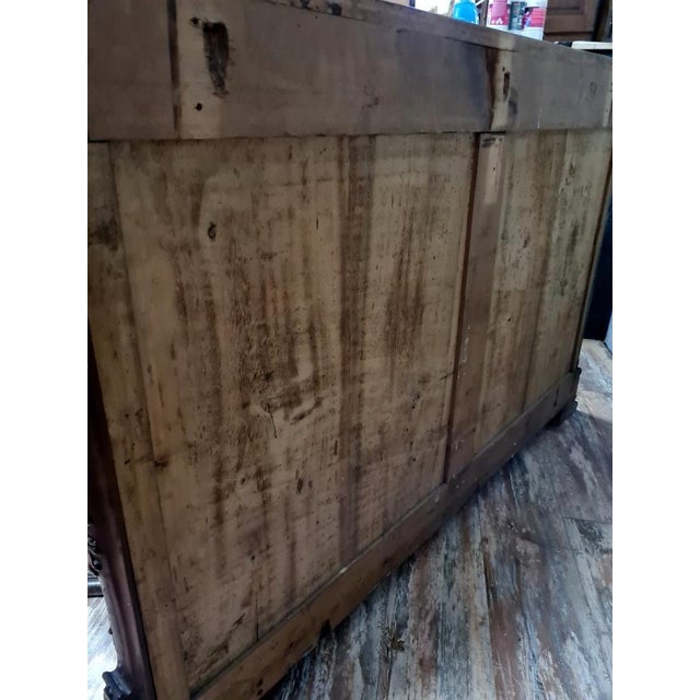 Napoleon III Buffet in Mahogany For Sale - Image 4 of 6